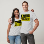 Let op! Gewas in beweging - grappig lopen T-shirt (Unisex)