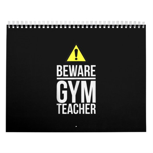 Let op Gym Teacher Physical Education Gift Kalender (Hoes)