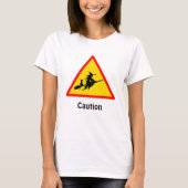 Let op heks t-shirt (Voorkant)