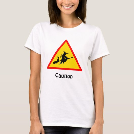 Let op heks t-shirt (Voorkant)