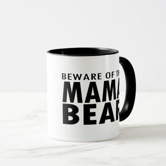 Let op het Beer van mama Mok (Voorkant rechts)