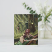 Let op het Briefkaart Bossen (Staand voorkant)