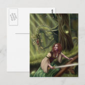 Let op het Briefkaart Bossen (Voorkant / Achterkant)