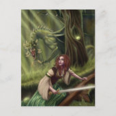 Let op het Briefkaart Bossen (Voorkant)