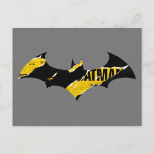 Let op het Briefkaart Tape Batman Logo