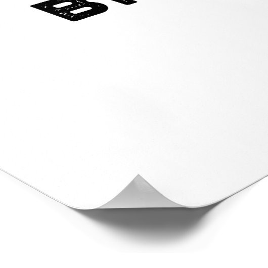 Let op het mooie en hete Funny Coffee Pun Poster (Hoek)