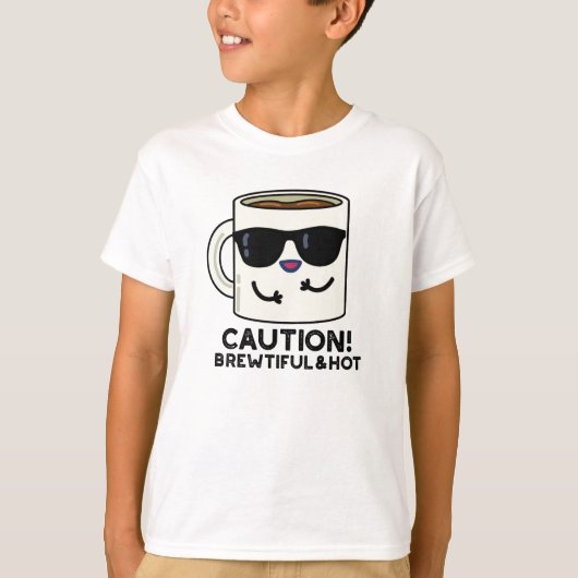 Let op het mooie en hete Funny Coffee Pun T-shirt (Voorkant)
