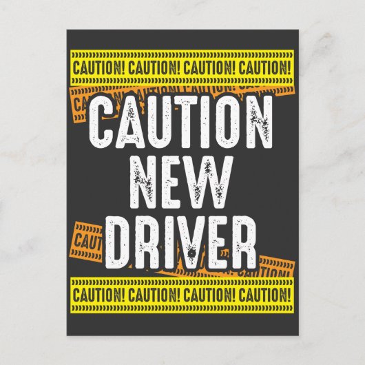 Let op het nieuwe stuurprogramma met een nieuw rij briefkaart (Voorkant)