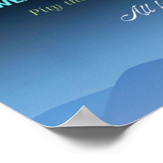 Let op het Poster 's nachts gebed (Hoek)