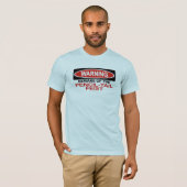 Let op het potlood-staarfeest t-shirt (Voorkant volledig)