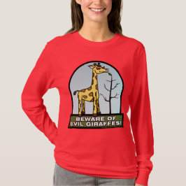Let op het Shirt van de aamse Giraffe 1