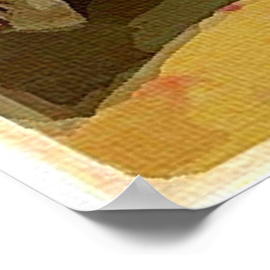 Let op het vlees poster (Hoek)