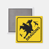 Let op het waarschuwingsbord voor tekeningen magneet (Voorkant / Achterkant)