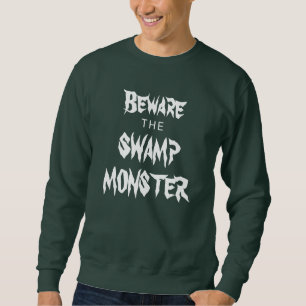 Let op het zwemmer-pleister Halloween Sweatshirt