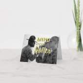 Let op: Holler Army Soldaat Boot Camp Cadet Kaart (Voorkant)