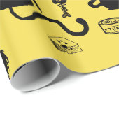 Let op Hongaarse katten! Cadeaupapier (Rol Hoek)