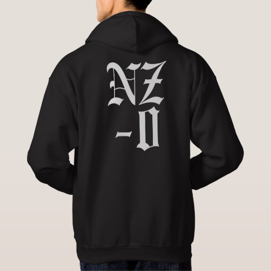 Let op! hoodie (Achterkant)