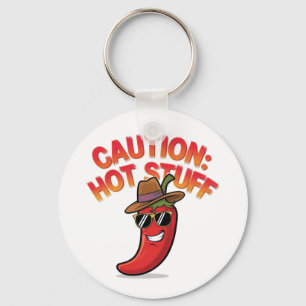 Let op: Hot Stuff Design - Fun Chili Pepper Sleutelhanger