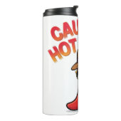 Let op: Hot Stuff Design - Fun Chili Pepper Thermosbeker (Gedraaid links)