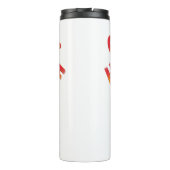 Let op: Hot Stuff Design - Fun Chili Pepper Thermosbeker (Achterkant)