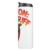Let op: Hot Stuff Design - Fun Chili Pepper Thermosbeker (Geroteerd rechts)