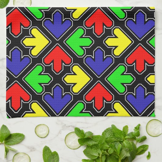 Let op huid theedoek (Gevouwen)