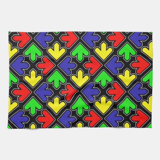 Let op huid theedoek (Horizontaal)