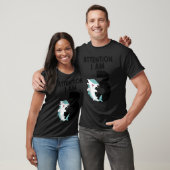 Let op: Ik ben 3 haai Derde verjaardag T-shirt (Unisex)