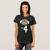 Let op: Ik ben 4e kat op de geboorte. T-shirt (Voorkant volledig)