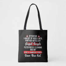 Let op, ik ben defect - sarcastisch grappig cadeau