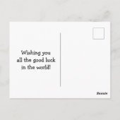 Let op: ik heb AUTISM Briefkaart (Achterkant)