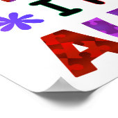 Let op: ik heb AUTISM Poster (Hoek)