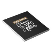 Let op: ik heb geen filter notitieblok (Schuin)