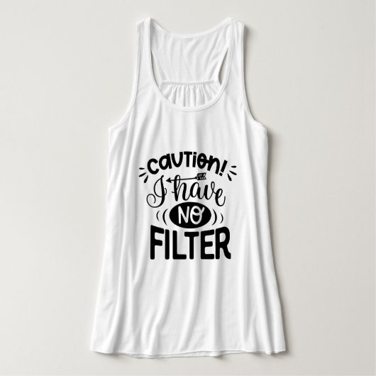 Let op: ik heb geen filter. tanktop (Design voorkant)