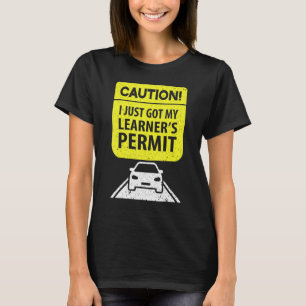 Let op: ik heb net de vergunning van mijn leerling t-shirt