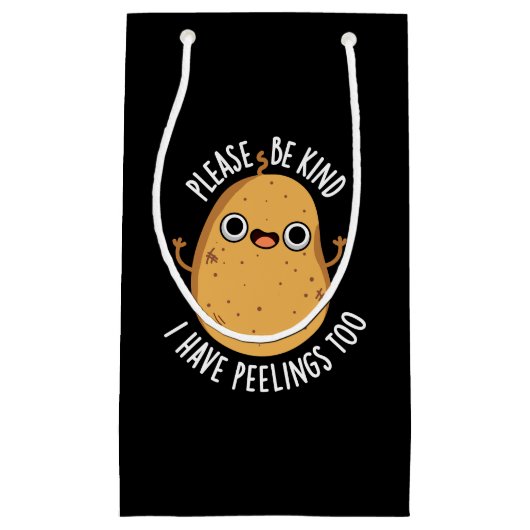 Let op, ik heb pingelen te aardappelpun. klein cadeauzakje (Voorkant)