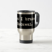 Let op: ik rem voor Hakawai Reisbeker (Voorkant rechts)