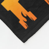 Let op - ik trap! Thai Boxing Muay Thai Kickboksen Fleece Deken (Hoek)