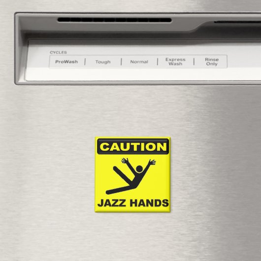 Let op Jazz Hands Magneet (Insitu (Vaatwasser))