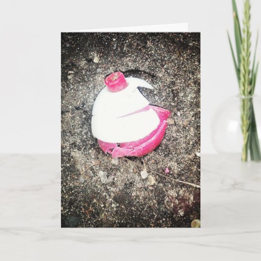 "Let op je eigen bobber" wordt goed Kaart (Voorkant)