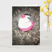 "Let op je eigen bobber" wordt goed Kaart (Gele Bloem)