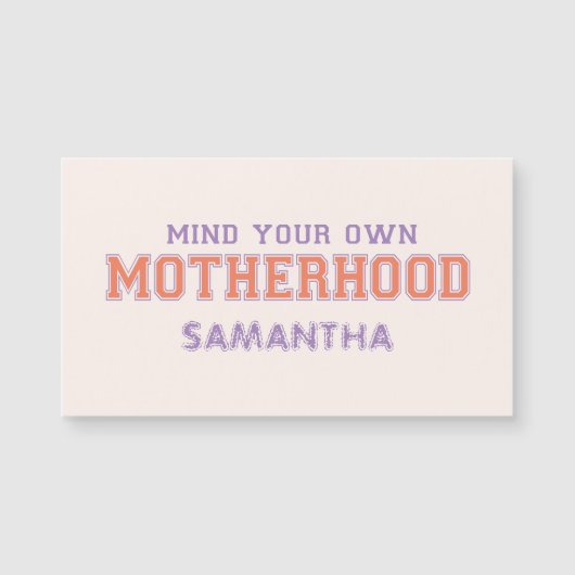 Let op je eigen moederschap (Voorkant)