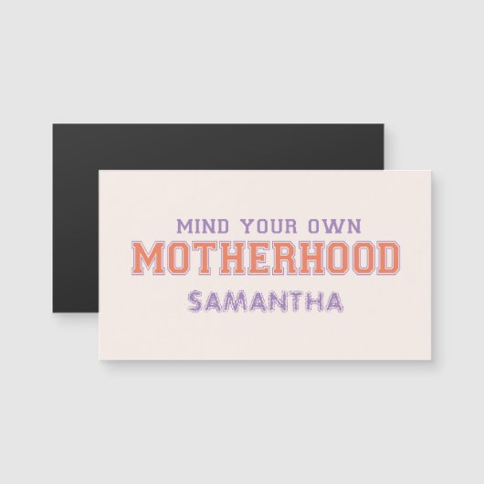 Let op je eigen moederschap (Voorkant / Achterkant)