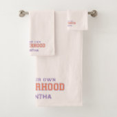 Let op je eigen moederschap bad handdoek (Insitu)