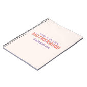 Let op je eigen moederschap notitieboek (Linkerzijde)