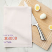 Let op je eigen moederschap theedoek (Quarter Fold)