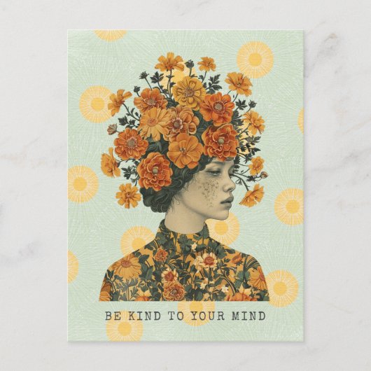 Let op je gedachten briefkaart (Voorkant)