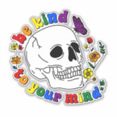 Let op je gedachten sticker (Voorkant)