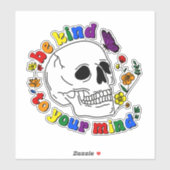 Let op je gedachten sticker (Vel)