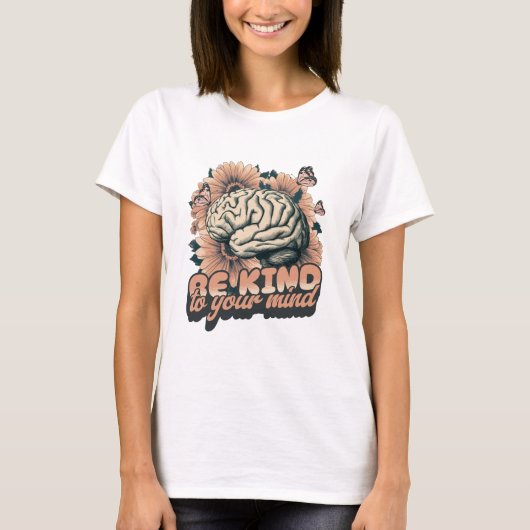 Let op je gedachten t-shirt (Voorkant)